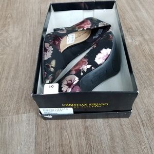 Christian Seriano Floral Heels